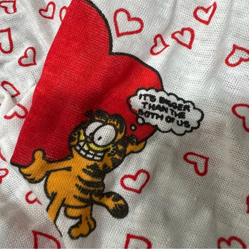 Vintage Jockey Garfield Bikini Brief boxed gift NOS 80s Hearts It’s bigger Med